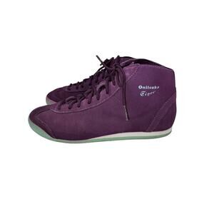 RARE Onitsuka Tiger Mexico 66 Mid Runner Purple Plum Suede Size 7 Sample